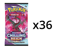 Pokemon SWSH6 Chilling Reign 36ct Booster Pack Lot